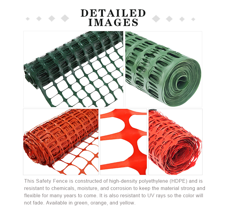 China Factory supply Guardian Economy Safety Fence construction safety nets