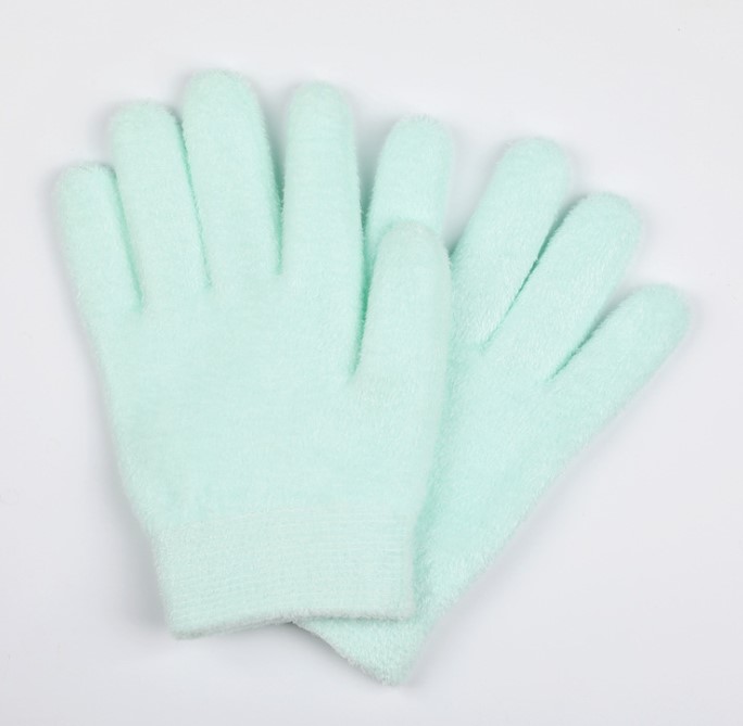 Увлажняющие перчатки, увлажняющие спальные перчатки для сухой грубой и потрескавшейся руки, мягкие влажные хлопковые перчатки