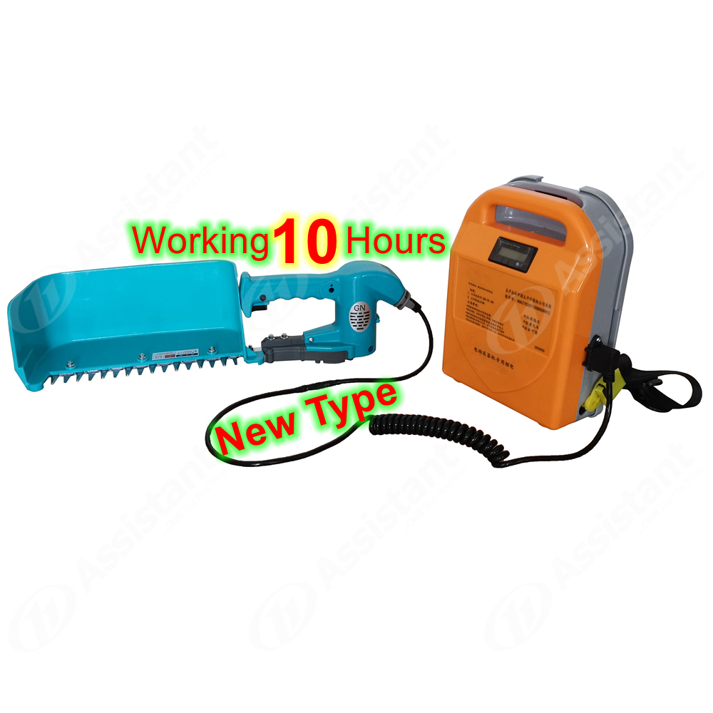 DELI электрическая машина для выщипывания чая на батарейках с свинцово-кислотной батареей, ширина реза 350 мм, DL-4CD-35 для уборки чая