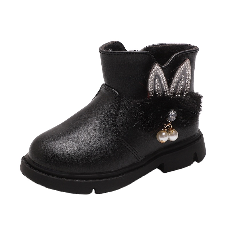 2020 новый дизайн детская теплая обувь принцессы Ботинки martin для девочек