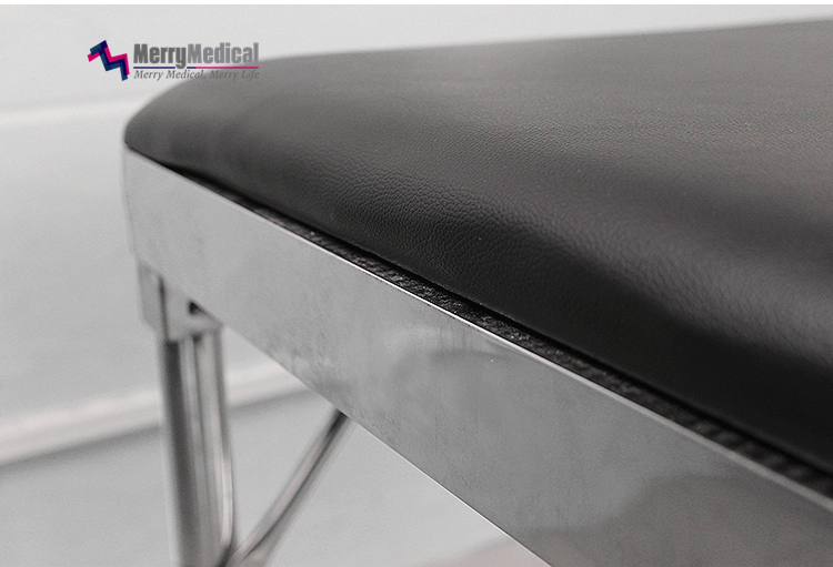 Headrest doctor examination table bed Stainless steel Healthcare equipment