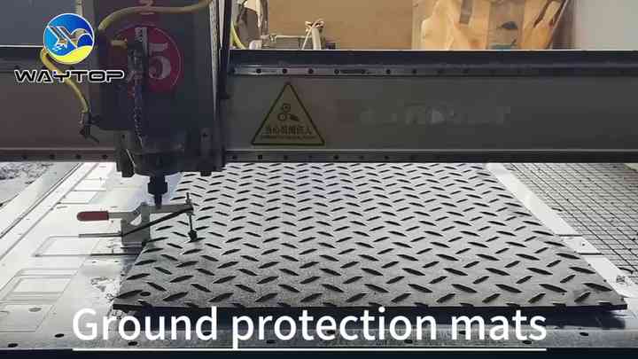 4x8 Plastic Hdpe Ground Mat Road Mat Plastic Support Trackway Bog ...