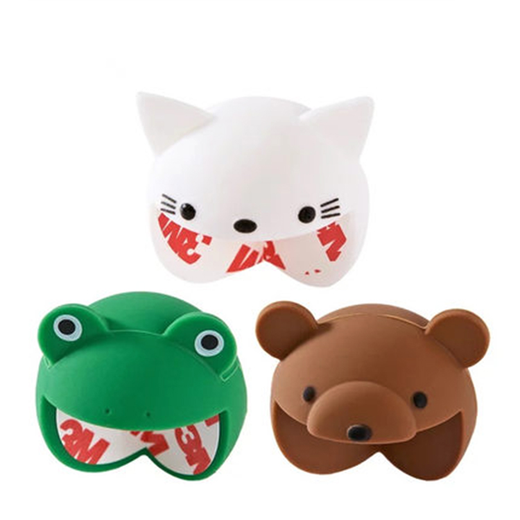 Лидер продаж, детский силиконовый защитный уголок, милый детский резиновый уголок для угла стола с животными