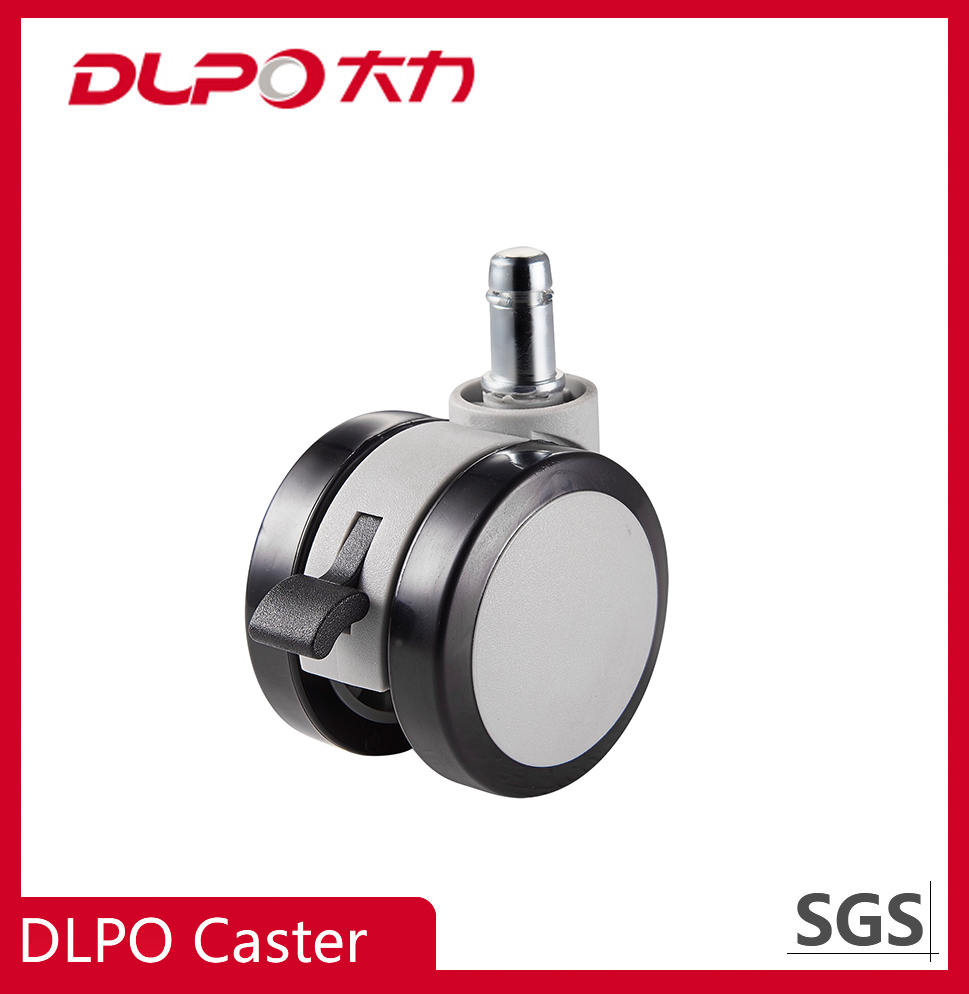 DLPO Light Duty 1''2'' Customized PA luggage wheels +PU Luggage Wheel