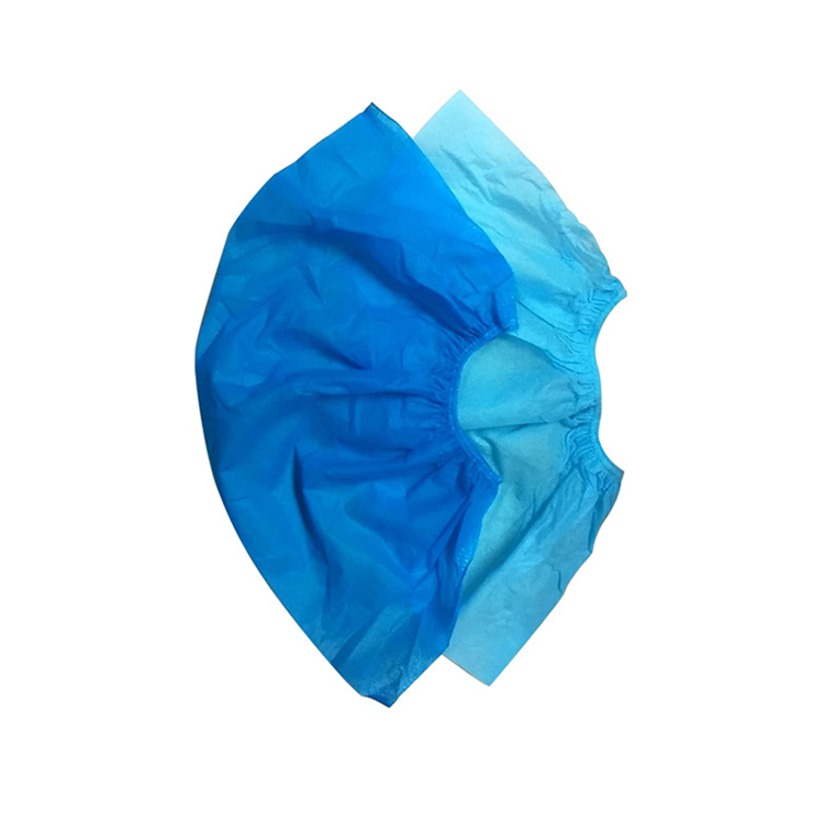 blue shoe covers disposable anti skid
