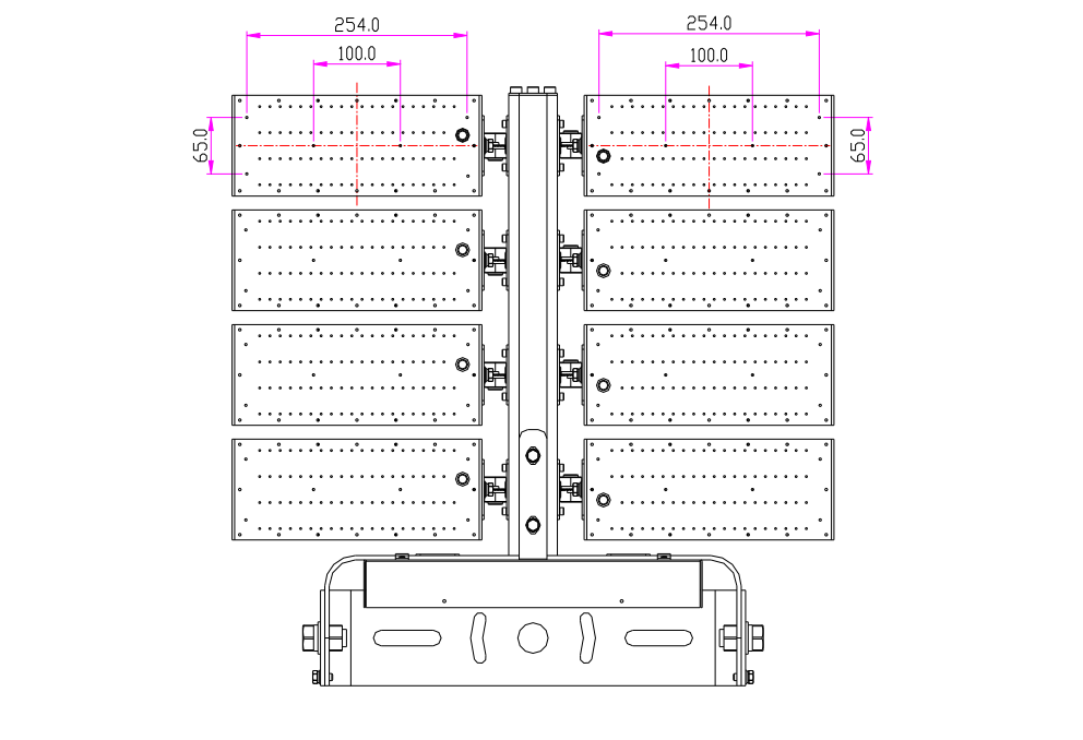 LED FLOOD LIGHT OUTDOOR 6/8/12PCS MODULES