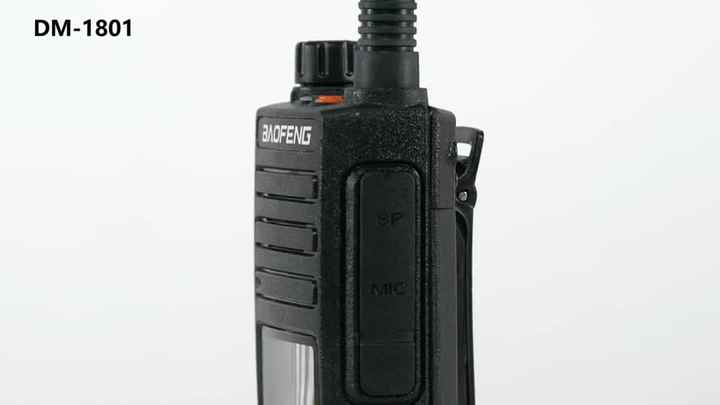 Baofeng DR-1801 DMR デジタルハムラジオ 5W出力 IPX5防水