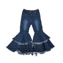 baby girl ruffle bottom pants