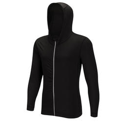 New sport coat men's Fitness running training long-sleeved gym zipper casual hoodie quick dry coat