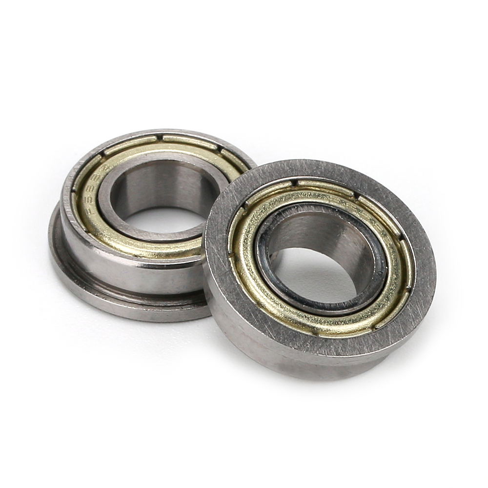 Flanged deep groove ball bearing with single rib F6000 6001 6002 6003 6004 6005 6006 6007ZZ 2RS