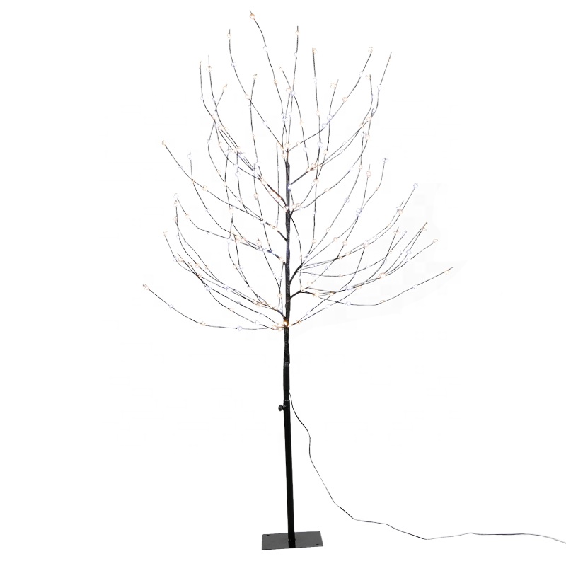 10M 33FT 100LED Flexible Wire Rice Fairy Light Christmas Garland Tree Plant Twig