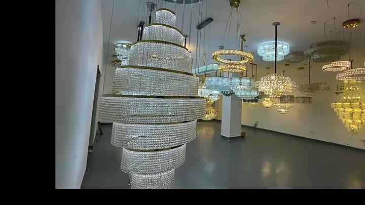 NEW Crystal Lighting Modern Luxury Chandeliers Pendant Lights Wedding ...