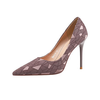 38/pairsh11117a sexy pointy shallow rhinestones heels 2022 high