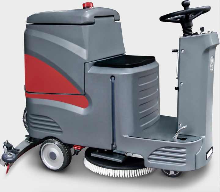 scrubber floor clean machine road cleaning washing machine floor