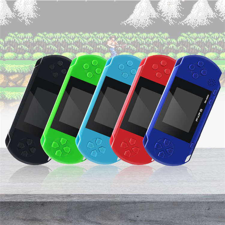 2020 Children Handheld Video Game Player PXP3 16 Bit Games Console With Gamecard For Christmas Gift