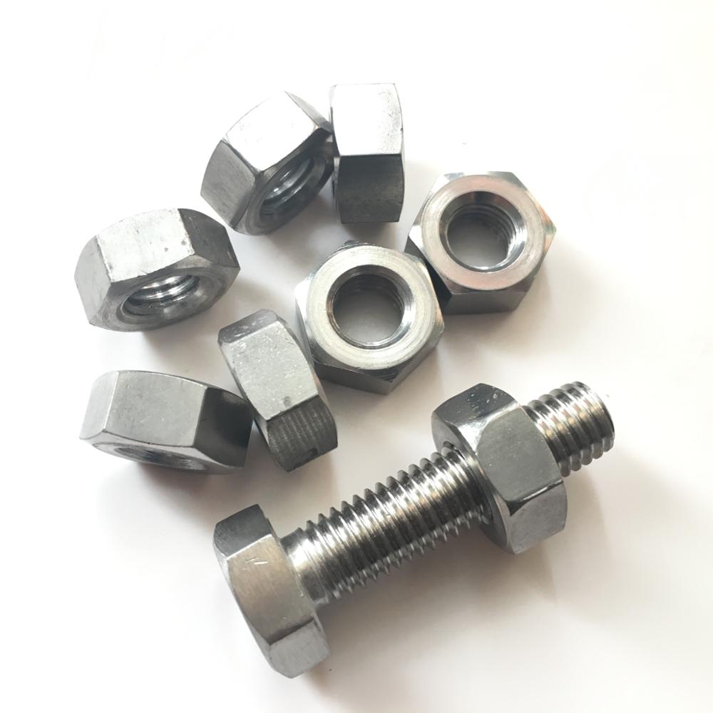 Inconel 718 / UNS NO7718 / 2.4668 Monel 400 Full Thread Hex Bolt 10mm