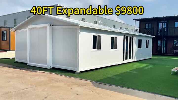 Expandable Container House 40ft - Luxury Home Fast Build