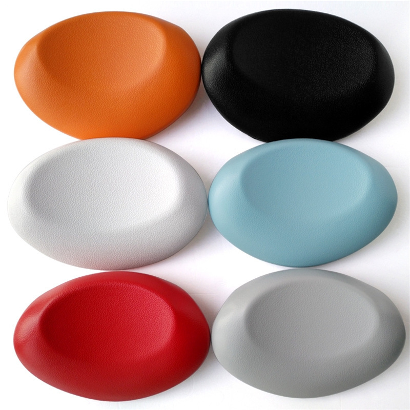 2021 оптовая продажа, подушка для ванны Amazon, универсальная подушка на присоске из искусственной кожи для дома, отеля, для ванной, водонепроницаемая противоскользящая цветная подушка