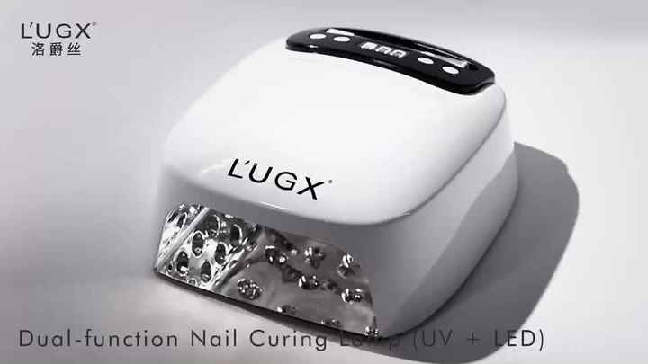 L'UGX Professional UV LED Nail Lamp - Quick-Dry Curing Light for