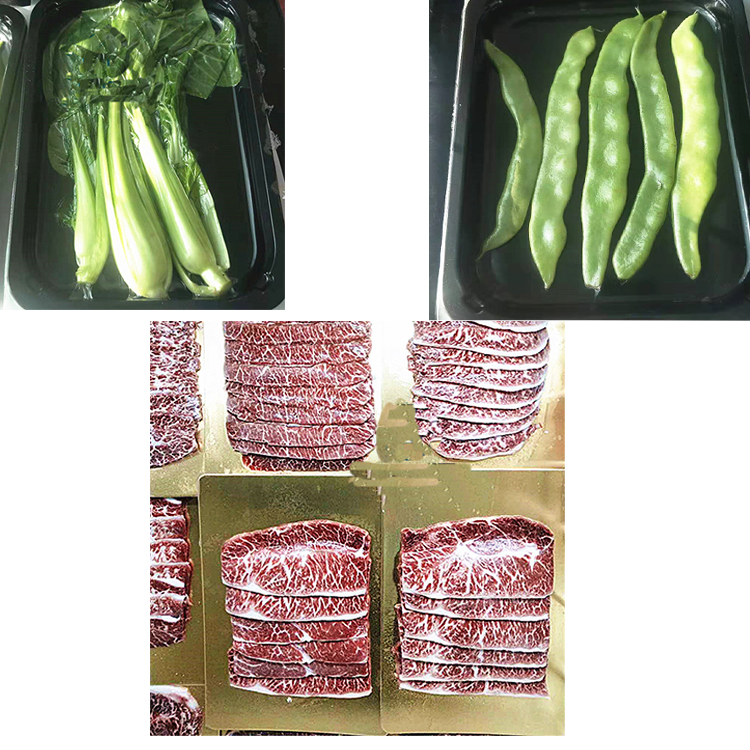 steak skin package vacuum seafood skin packaging machine skin vacuum package machinery