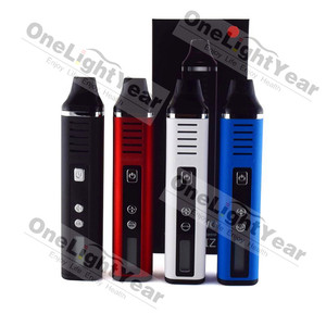 China wholesale dry herb vaporizer pen Pathfinder/conqueror herbal vaporizer kit huge vapor come from one light year company
