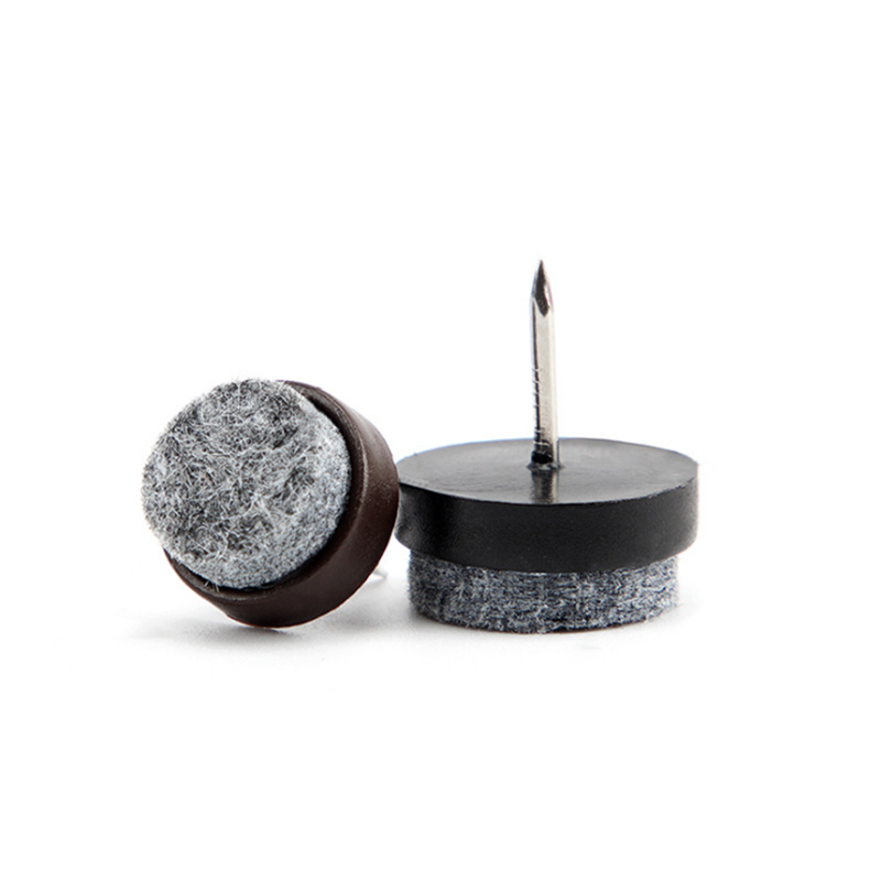 Heavy Duty Wooden Furniture Chair Tables Feet Pad Nail-on Slider Glide Pad Floor Protector