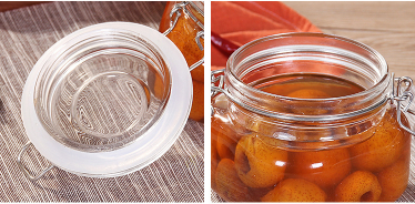 wholesales air tight glass jar for storage food glass jar for seasoning nut