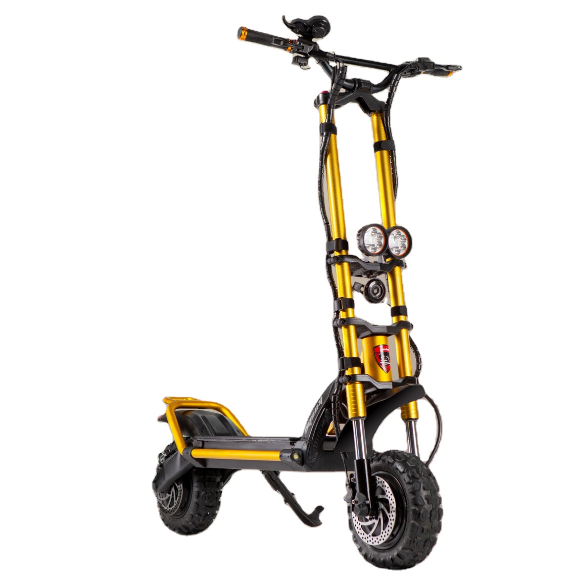 Новейшая версия электрического скутера Kaabo Wolf Warrior King с аккумулятором на 72 в