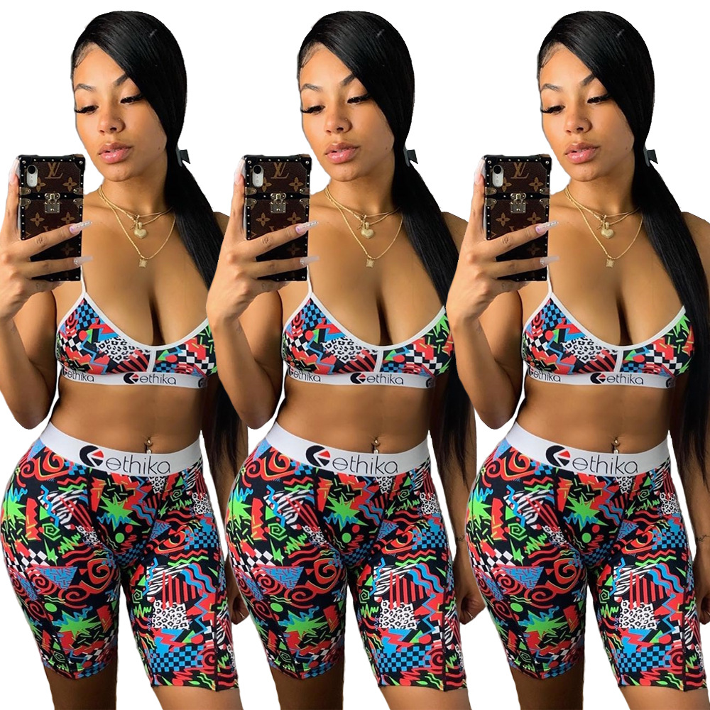 ethika shorts and sports bra
