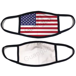 Hot sale usa trump election price cotton polyester textile adult face-mask anti fog custom election fabric face-mask 