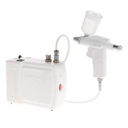 Airbrush Spray Gun  0.3mm Mini Portable Makeup Air Compressor Kit