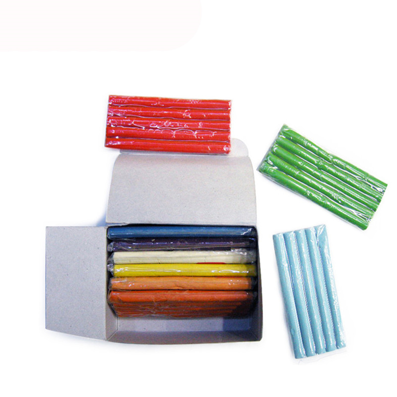 Yiwu Bobao  130g 5colors School Stationery DIY Polymer Clay, Modeling Clay, Clay hand print footprint non-toxic clay kit toys