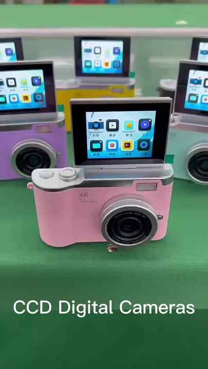 Flip Screen Camera - 2.4 Inch Folding Rotary Video Recorder