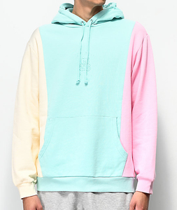 multi colored pastel hoodie