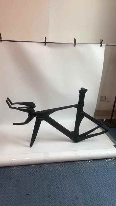 Durable T1100 Carbon Time Trial Bike Frame Disc Brake With Bb386