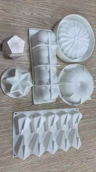 ベーキングツール器具金型6キャビティ3Dウォーターケーキ ベーキングツール器具金型6キャビティ3Dウォーターケーキ ベーキング