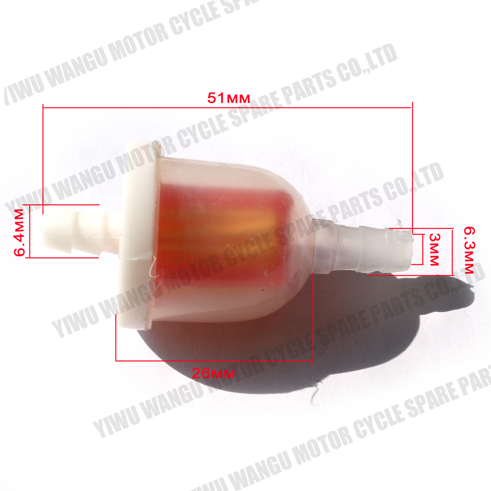 CHROME UNIVERSAL MOTORBIKE CAR PETROL FILTER MOTORCYCLE FUEL FILTER GLASS