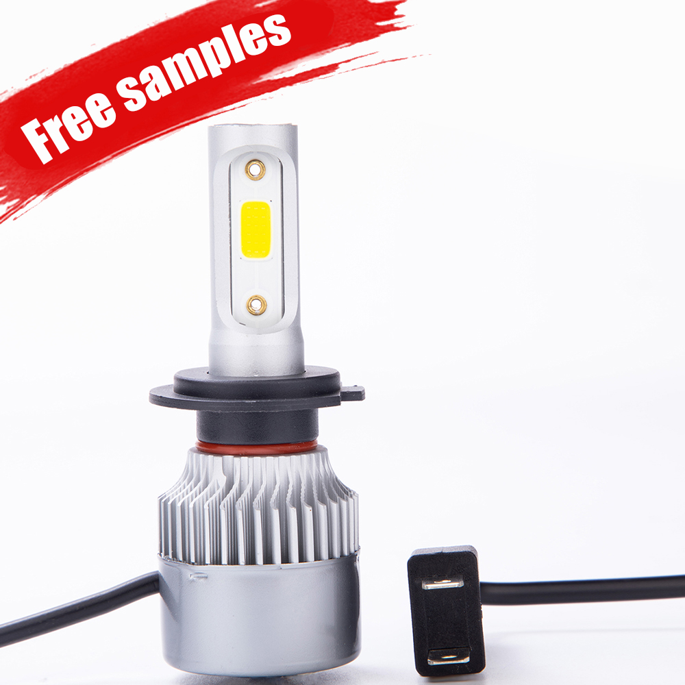 Заводская цена S9 с турбосветодиодами h7 Светодиодные Фары h4 h11 9005 9006 Автомобильные светодиодные фары