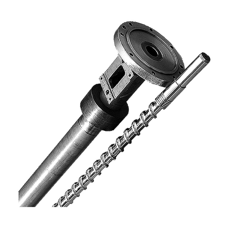 Экструдер с винтовой и цилиндрической пленкой, выдувной станок, цилиндр и винт