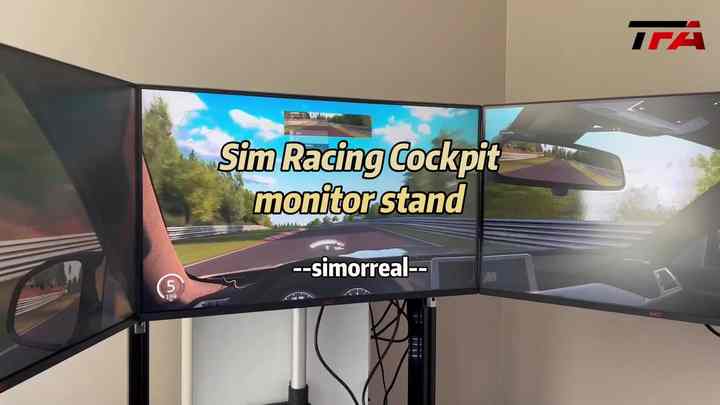 2025 Hot Sales Custom Made Setup Add-on Cockpit Sim Racing Triple