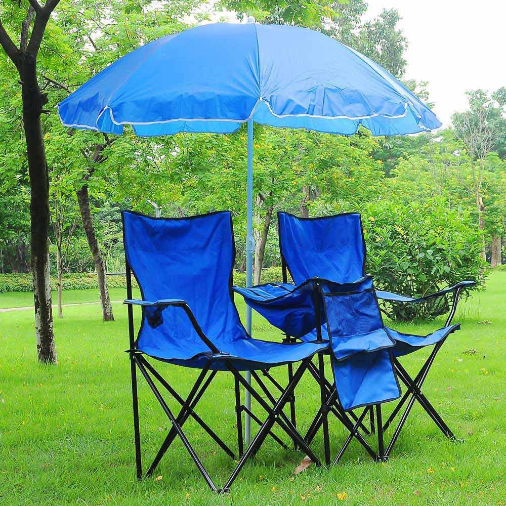 beach chair w umbrella