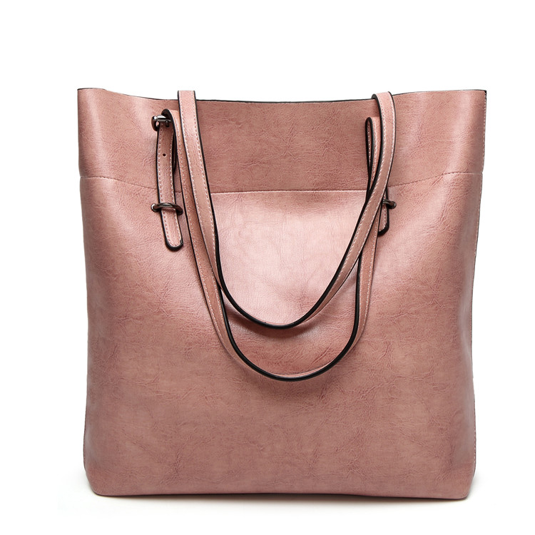 New Women'S Fashion Simple Tote Bags One Shoulder Aslant Leisure Female Bag Large Capacity Female Bag