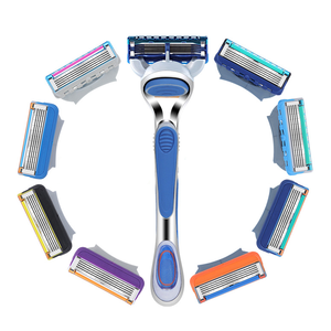 Best Price Mens Razor With 5 Blade And 4 Cartridge Shaving Razor Set