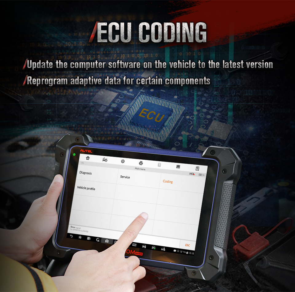 Autel MaxiIM IM608 Diagnostic Key Programming and ECU Coding Tool PLUS APB112 Smart Key Simulator and G-BOX 2
