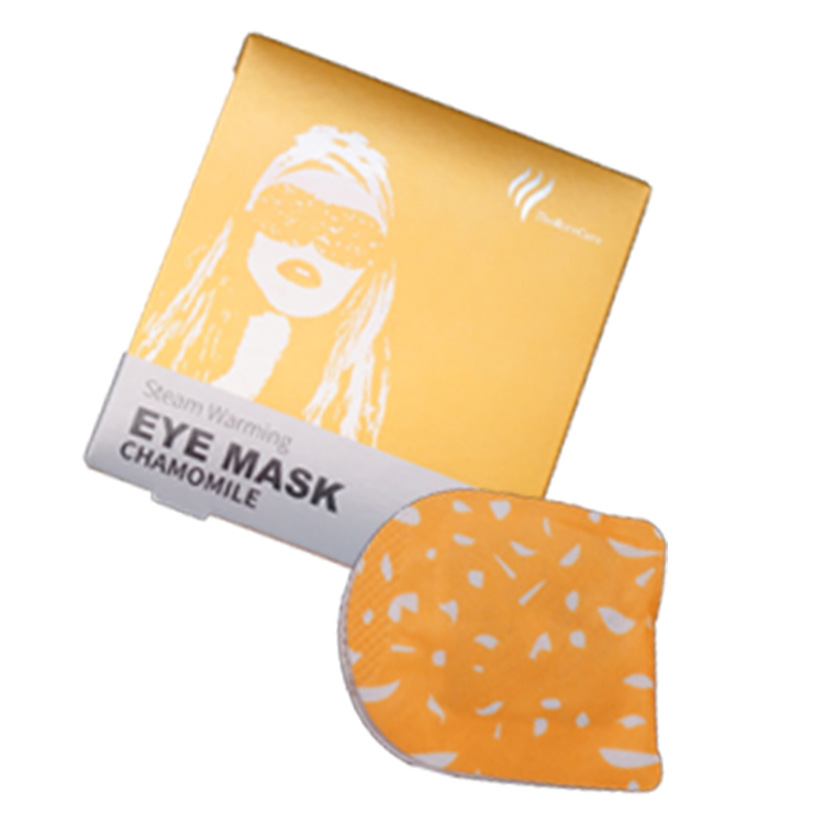Паровая маска для сна, маска для глаз с подогревом для расслабления, одноразовая Ароматизированная маска для глаз с ромашкой