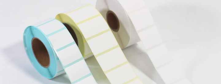 Custom 58x39 58x40 58x43 58x60 Blank Adhesive Sticker Direct Thermal ...