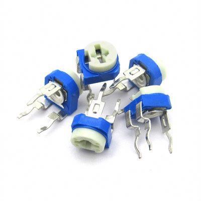 10PCS WH06-2C 102 1 kohm Variable Résistance Potentiomètre jaune