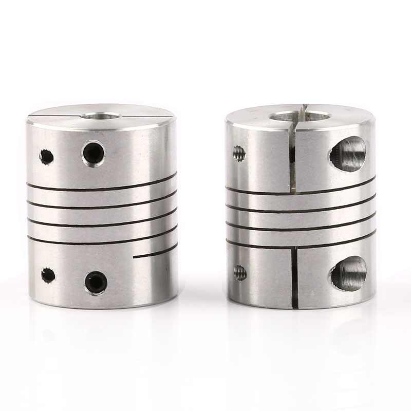 OD25 L30 Flexible coupling coupler for motor shaft and screw 5mm 6mm 6.35mm 7mm 8mm 9mm 9.5mm 10mm 11mm 12mm 12.7mm