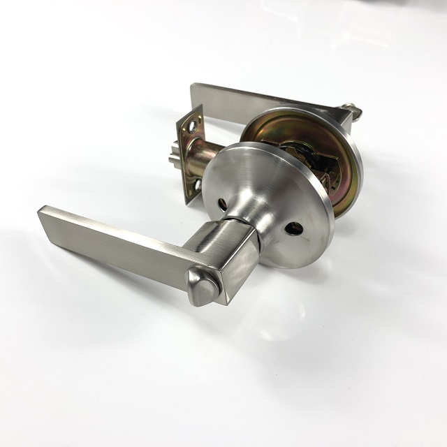 zinc alloy lever lock lever door handle with adjustable door latch