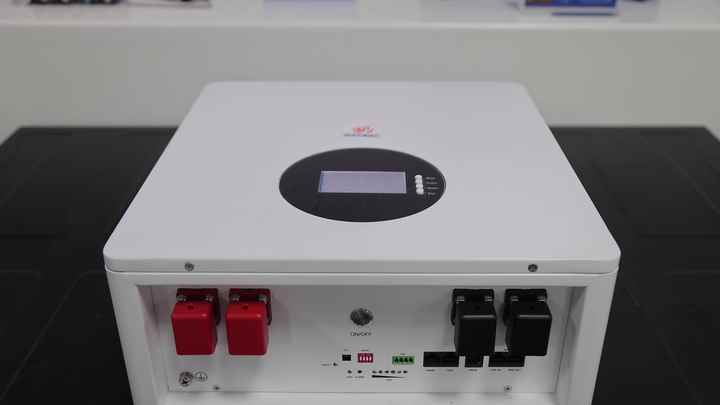 All in One Low Voltage Battery 25.6V 51.2V Wall Mounted Lithium Battery ...